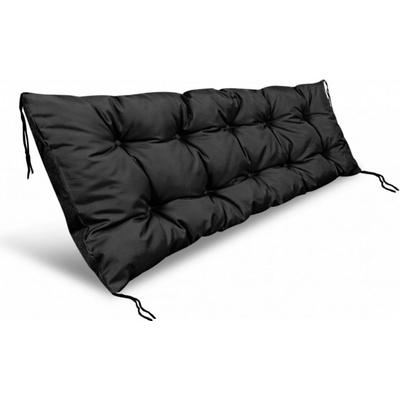 Mybesthome prošívané sezení na lavici WILSON color 01 černá 120x40 cm