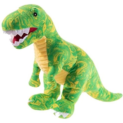 HEUNEC Екологична плюшена играчка Heunec - Зелен динозавър, 43 сm (449459)
