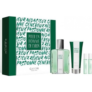 Caron Pour Un Homme De Caron подаръчен комплект с тоалетна вода 125мл за мъже 1 бр