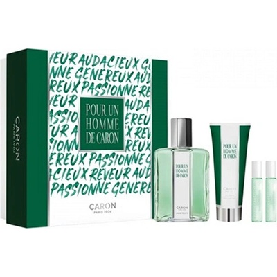 Caron Pour Un Homme De Caron подаръчен комплект с тоалетна вода 125мл за мъже 1 бр