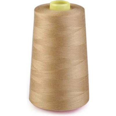 Polyesterové nitě pro overlocky i klasické šití návin 5000 yards PES 40/2 872 Prairie Sand