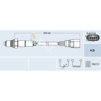 Lambda sonda FAE 77198