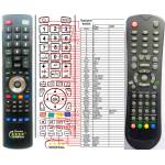 GENERAL SENCOR SLT2250DVBT - съвместимо дистанционно управление на марката General (SLT2250DVBT) Дистанционно