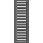 Zehnder Subway - Баня радиатор 184x60 см, прав, централно свързване 5 см, неръждаема стомана SUBI-180-060 (SUBI-180-060)