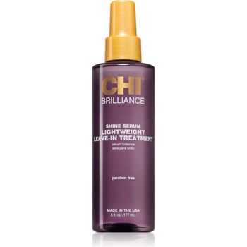 CHI Haircare Brilliance Shine Serum Lightweight Leave-in Ttreatment лек серум за блясък и мекота на косата 177ml