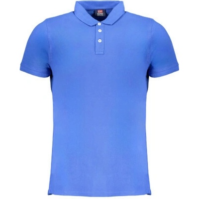 Norway 1963 Polo Maniche Corte Uomo Blu Modrá