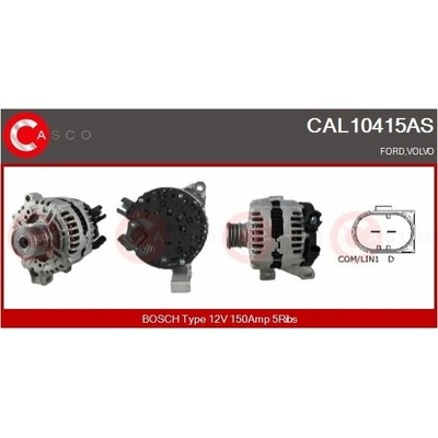 generátor CASCO CAL10415AS