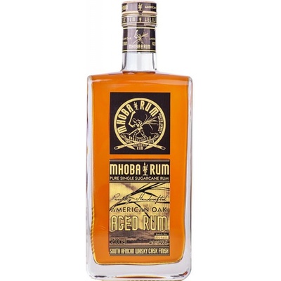 Mhoba American Oak Aged 43% 0,7 l (holá láhev)