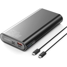 4smarts VoltHub Enterprise 2 130W Quick Charge 3.0 a PD 20000 mAh černá