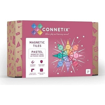 Connetix Pastel geometry 40 ks