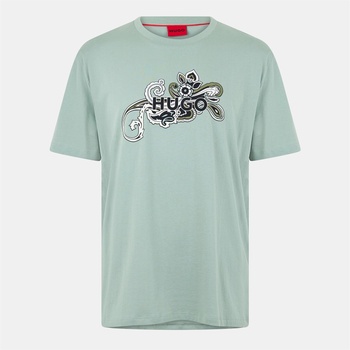 Hugo Тениска Hugo Men's Durable T-Shirt - Light Green