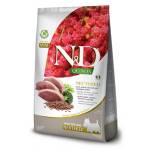 Farmina N&d dog grain free quinoa duck, broccoli asparagus neutered adult mini - пълноценна суха храна без зърнени култури за кастрирани кучета от дребни породи над 1 година, с патица, киноа, броколи и асперж