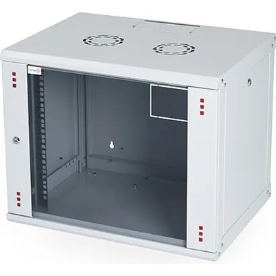 Gunko Стенен комуникационен шкаф 450 мм дълбочина, Elegant Wall светло сив - 4U (ELGW04U6045LG111M1AA01)