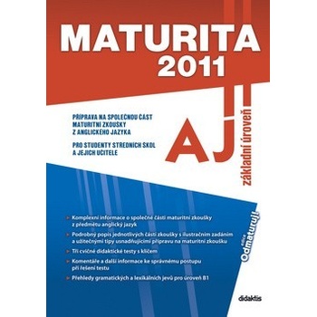 Maturita 2011 - Anglický jazyk základní úroveň - Belán J.