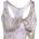 adidas Women's Medium Impact Sports Bra - Purple Glow