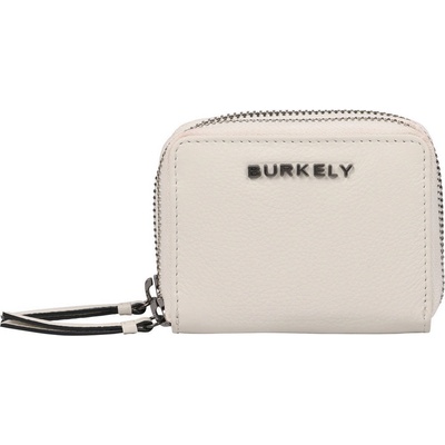 Burkely Rock Ruby sivobiela kožená peňaženka s rfid ochranou