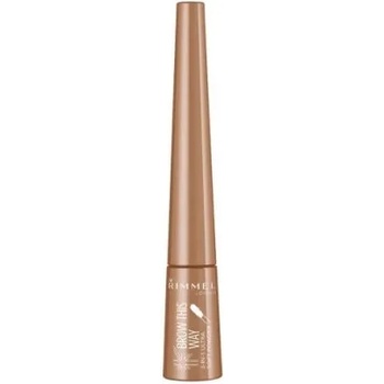 Rimmel Brow This Way 3-in-1 Soft Powder - Пудра за вежди №001 Blonde