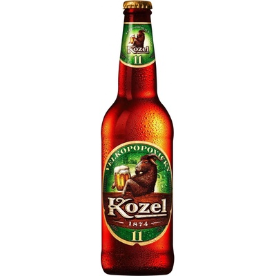 Velkopopovický Kozel světlé 11° 0,5 l (sklo)