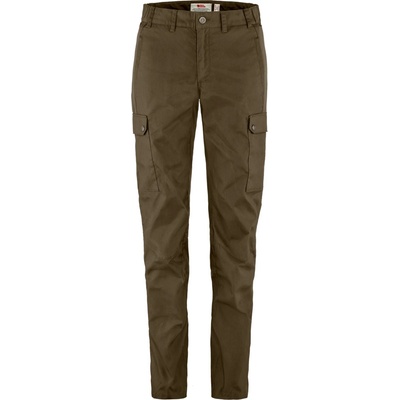 Fjällräven Дамски туристически панталон Fjällräven Women's Stina Trousers Walking trousers - Dark Olive - размер 36 (110-0738-0412)
