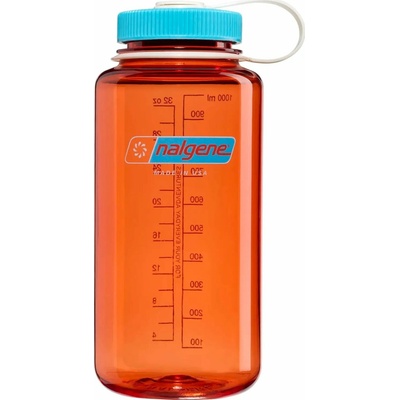 Nalgene 32 oz Wide Mouth Thrill and Motion flame with blue atol 946 ml