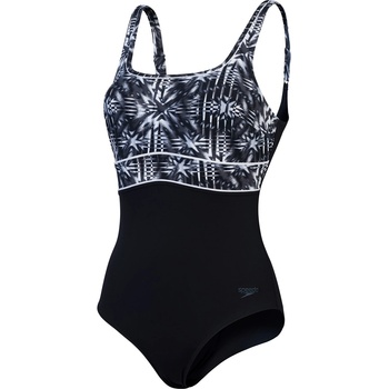 Speedo Бански костюм Speedo Eclipse One Piece Swimsuit - Black/Grey