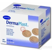 DERMAPLAST náplasti Soft kulaté průměr 22 mm 200 ks