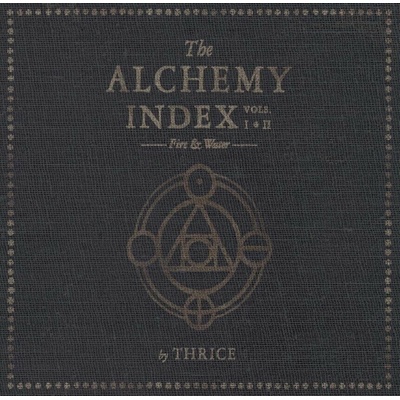 Thrice - Alchemy Index, Vols. 1 & 2 - Fire & Water (Indie Exclusive) (45 RPM) (Translucent Orange/Blue Coloured) (2 ) LP