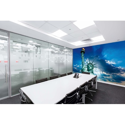 DIMEX ART Самозалепваща се флизелинова фототапета статуята на свободата и небето 375 x 250 см