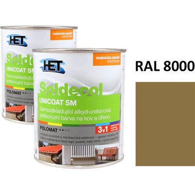 Soldecol UNICOAT SM 0,75L RAL 8000