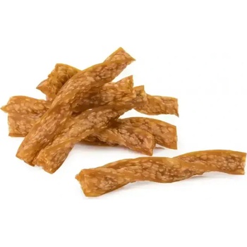 Кучешки усукани стикове - ленти пилешко 500гр за кучета (hm - 8166)