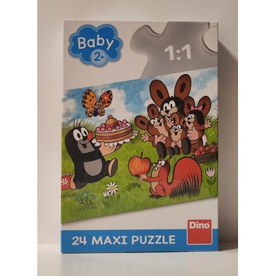 Dino Krtek a narozeniny Maxi 24 dílků