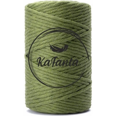 Macrame priadza KaFanta PREMIUM 5mm/100m - olive