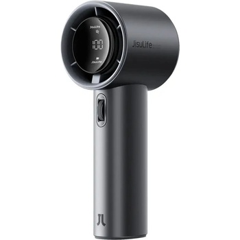 JisuLife Handheld Fan Pro1 S 5000mAh FA53PRO Mini Blower Преносим USB метален вентилатор - тъмно сив (Pro1_S_darkgrey)