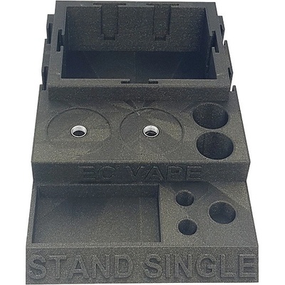 EC-ORIGINAL Stolní stojánek s t-drážkou EC-VAPE STAND SINGLE Černá s třpytkami