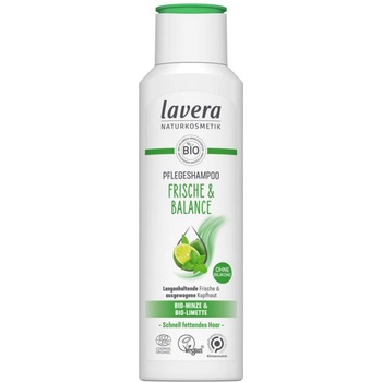 Šampón na mastné vlasy Fresh balance Lavera 250 ml