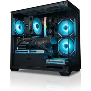 ALLRIGS Геймърски компютър ALLRIGS Volkan Plus - RTX 5060 Ti 8GB, AMD Ryzen 5 7500X3D, 32GB DDR5, 2TB NVMe, 850W, въздушно охлаждане, WiFi (AR-VOLKAN-5060TI-32-2T-WIFI)