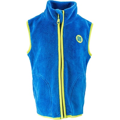 Pidilidi Chlapecká vesta propínací fleezová PD1118-04 modrá – Zboží Mobilmania