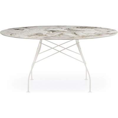 Kartell Jedálenský stôl GLOSSY XXL viac variantov Farba Přírodní tundra Bílá