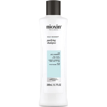 Nioxin Scalp Recovery Purifying Shampoo шампоан за оредяваща и сплескана коса против пърхот 200ml