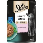 Sheba Select Slices плик с сьомга в сос 85 г