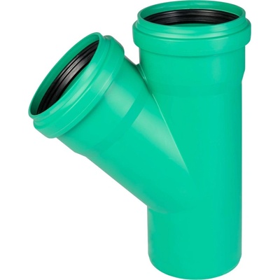 Midas KG 2000 PP odbočka DN 160/160-45° SN16 zelená