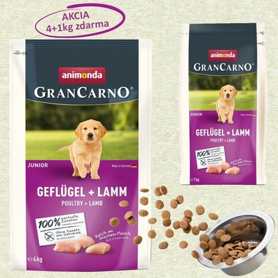 Animonda GranCarno Junior Poultry & Lamb 4 kg