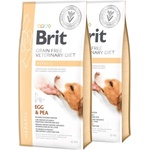 Brit Veterinary Diets GF dog Hepatic 2 x 12 кг