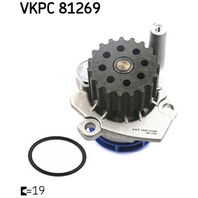 SKF Vodní čerpadlo, chlazení motoru VKPC81269