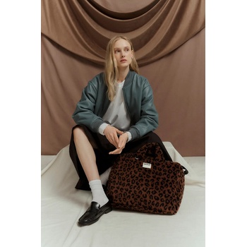 WOUF Чанта WOUF Simona 44 x 30 x 17 cm в кафяво (BWK250030)