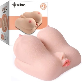 Мастурбатор, гърди, вагина и уста за тройна стимулация - Salome Flesh (MSTRS00137)