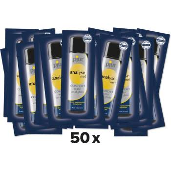 Image 1 of pjur Analyse Me! Comfort Water Anal Glide 2ml 50 pack