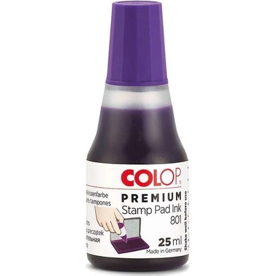Colop Pečiatková farba 801 purpurová 25 ml