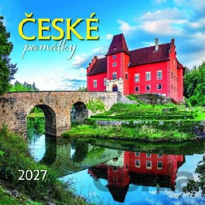 Nástěnný ČESKÉ PAMÁTKY Spektrum grafik 2027