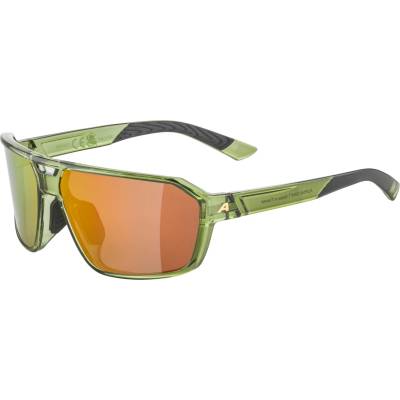 Alpina Слънчеви очила Alpina Swift Mirror S3 Sunglasses - Green Transparent Gloss / Gold Mirror - размер One Size (205-5213-0211)